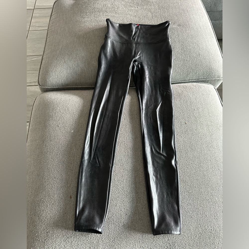 Spanx Faux Leather Leggings